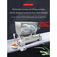 2025 New Automatic Horizontal Screw Piston High Viscosity Paste Can Bottle Filler Tomato Chilli