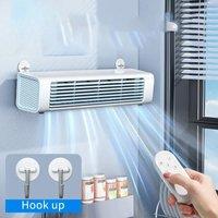 Wall-mounted Bladeless Tower Fan With Remote Control Adjustable Summer Strong Cooling Airflow For Desk Air Conditioner Fan