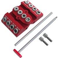 30/45/90 Degree Alloy Degree Angled Drill Guide 4 Sizes Drill Hole Guide Jig for Stairs