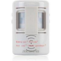 Two kinds voice Entry /out Shop/ Store/ Home Welcom Chime Bell Welcome Infrared IR Motion Sensor Door bell Alarm Doorbell