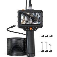 Handheld Endoscope Camera with 4.3 Inch HD 1080P IP67 Waterproof Car Inspection Borescope 8Leds for