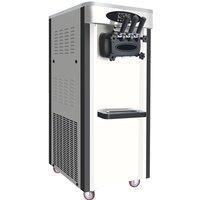 Ice Cream Maker Machine For Stainless Steel Homemade Ice Cream Makers Countertop Touch Screen Puffing Shortage Alarm LED Display