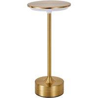 LED Table Lamp, USB Rechargeable Desk Lamp, Touch Controlled Dimmable Indoor Night Light for Home Decor Bedside Room