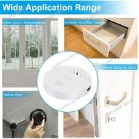 Tuya Smart WiFi Vibration Sensor Alarm Door And Window Vibration Detector 130dB Home Security