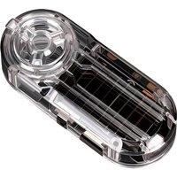 Car Mini Led Solar Power Warning Light Night Security Simulated Alarm Wireless Anti-theft Caution Lamp Strobe Dummy Alarm Lamp