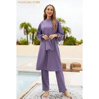 Burkini Muslim Swimwear 2025 With Hijab Femme Islamic Mujer Clothing Swimming Suit Modest Swimsuits