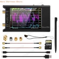 Spectrum Anslyzer NanoVNA-H4 2.8/4 Vector Network Antenna Analyzer 10KHz-1.5GHz MF HF VHF UHF Antenna Tuner nano vna NanoVNA-H