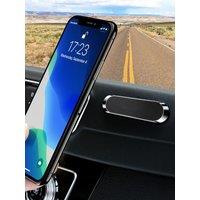 Mini Strip Shape Magnetic Car Phone Holder Stand For iPhone Samsung Xiaomi wall metal Magnet GPS Car Mount Dashboard Supports