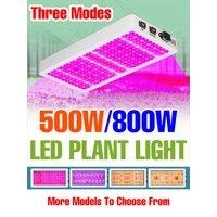 800W LED Full Spectrum Plant Growing Light IR UV Indoor Flower Hydroponics Greenhouse Vegetable Tent Cultivation Lamp EU/US Plug