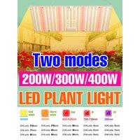 400W LED Quantum Board Plant Lamp Full Spectrum Grow Lights IR UV Indoor Greenhouse Flower Vegetable Cultivation Lamp EU/US Plug