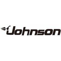 2PC Johnson Decor-Style Outboard Motor Vinyl Sticker | Removable Self-Adhesive Art Decal | for Boat Motors