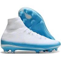 Waterproof KnitFG Football Shoes Men Women's Eleventh Generation High Top Soccer Shoes Agency