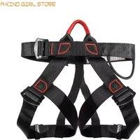 Outdoor Harness Sports Rock Climbing Half-Body Harness Waist Support Safety Belt Aerial Survival