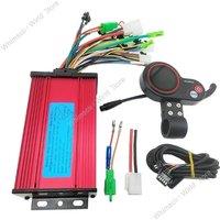36V 48V 60V 800W 1000W 1500W 26A 30A 33A Intelligent Dual-mode Brushless Controller LCD Display for Electric Scooter E-Bike