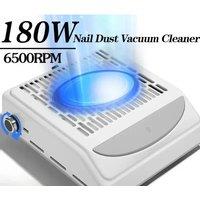High power Extractor Fan for Manicure Vacuum Cleaner for Nails Dust Extractor Adjustable Suction Filter Nail Dust Collector