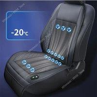 DC 12V 3D Spacer Car Summer Cool Air Seat Cushion with 8Fan16Fan Fast Blowing Ventilation Seat Cooling Pat Refrigerated Seat
