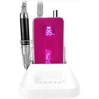 80W Low Vibration Nail Art Drill Rig 35000RPM Cordless Polishing Grinder Cordless Professional Nail