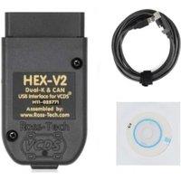 Chaosknight vcds Vag Com Hex V2 24.7 cble d'interface Vagcom obd2 Scanner outil de Diagnostic Aodi