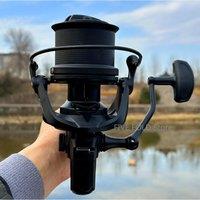 Big Spinning Fishing Reels Max Drag 25KG Powerful Saltwater Freshwater Carp Fishing Reel 8000 9000