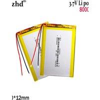 3.7V polymer For power bank thermal printer LED battery pack camping lamp portable projector batteries 116090 6000mah
