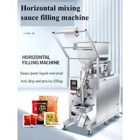 2025 New Automatic Tomato Paste Filling And Sealing Packaging Machine Bag Oil Honey Packet Machine Chilli Sauce Packing Machine