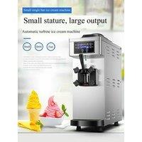 10-12L/H Single Flavor Soft Serve Ice Cream Machine Table Top Single Head Ice Cream Maker Portable