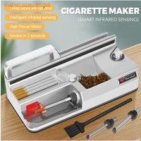 Electric Cigarette Maker 3 in 1 Automatic Cigarette Rolling Machine Injector Tobacco Grind Filling