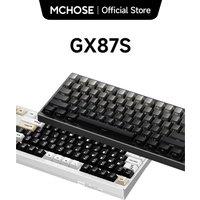 MCHOSE GX87S Aluminum Custom Mechanical Keyboard Tri-mode Wireless Bluetooth PC E-sports Gaming