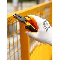 DEKO 12 Pairs of PU Palm Coating Work Gloves Safety Protective Gloves Protection Garden Gloves for