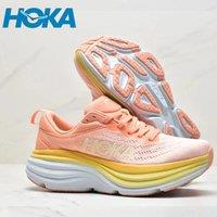 Hoka Bondi 8 Men Shoes Absorption Road Running Shoes Women Light Breathable Tennis Shoes Unisex