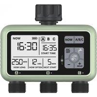 Newest 2025 2/3/4-Outlet Water Timer Independent Control Program Digital Garden Sprinkler