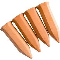 4Pcs Plant Watering Spikes Terracotta Multifunctional 150ml Plant Watering Devices for Devices