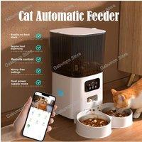 5L Cat Automatic Feeder WiFi with Camera HD Smart Interactive Pet Food Dispenser Timer Stainless