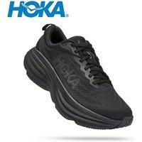 Hoka Men Sports Bondi 8 Running Shoes Breathable Anti Slip Cushioning Road Runs Women Lifestyle