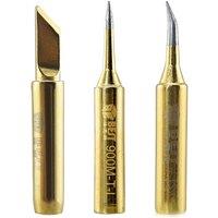 1Piece Gold Copper Soldering Iron Tip Lead-free Solder Tips Welding Head BGA Soldering Tools