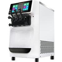 Commercial Ice Cream Machine Automatic Fruit Ice Cream Maker Soft Ice Cream Machine