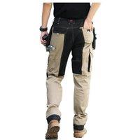 2026 New Overol Hombre Cargo Pants Men Workwear Multi-pocket Outdoor Hiking Joggers Pants Work Trousers Men With Knee Pads