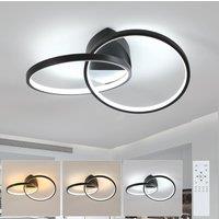 Led Ceiling Lights,Modern Ceiling Lighting with Remote Control,Dimmable Light Fittings for for Living Room,Bedroom,Kitchen-23W