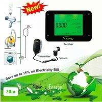 Digital Wattmeter DC Power Meter Electricy Consumption Energy Meter Wireless Power Kilowatt Wattage Electricity Meter Monitor