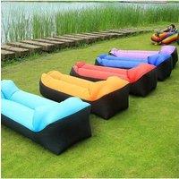 Lazy Inflatable Sofa Outdoor Portable Inflatable Couch Folding Camping Sofa Outdoor Furniture Lounger