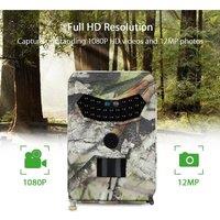 Outdoor Hunting Camera 12MP 1080p Wild Animal Detector Trail Camera HD Waterproof Monitoring