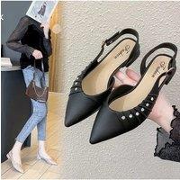 2025 New Women's Summer Sandals Korean Style Fashionable Casual Elegant Sandals With Thick Heels And