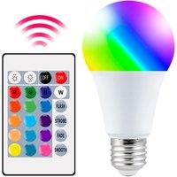 25W LED RGB Bulb E27/E26 Lamp 220V IR Remote Control Colorful Smart Light Bulb 110V For Home Bedroom Party Decora 5W 10W 15W 20W
