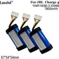 Original Speaker Battery For JBL Charge 4 Charge4 1INR19/66-3 ID998 7800mAh Bluetooth Audio Battery 780010200