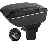 Car Toyota Yaris Vitz Vios Hatchback Armrest box central console storage case driver elbow support rest arm