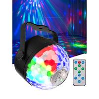 Disco Ball Party Light 7 Colors DJ Red Green Laser Light Strobe Voice Control Stage Party Bar Christmas Dance Bar Wedding Decora
