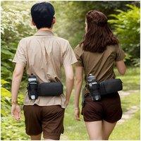 1PCS Running Sports Waist Bag with Water Bottle Holder Cycling Durable Nylon Phone Pouch for Outdoor