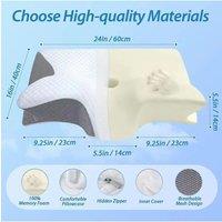 New Butterfly Pillow, Neck Protection Pillow, Sleep Memory Pillow, Slow Rebound Hotel Zero Pressure