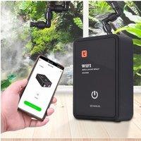Intelligent Automatic Reptile Fogger Mister System WiFi Remote Control Reptile Humidifier with Timer Terrarium Rainforest System