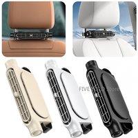 Portable Car Seat Fan 3 Speeds Adjustable Car Headrest Cooling Air Fan USB Powered Air Cooling Fan for Front Rear Seat Passenger